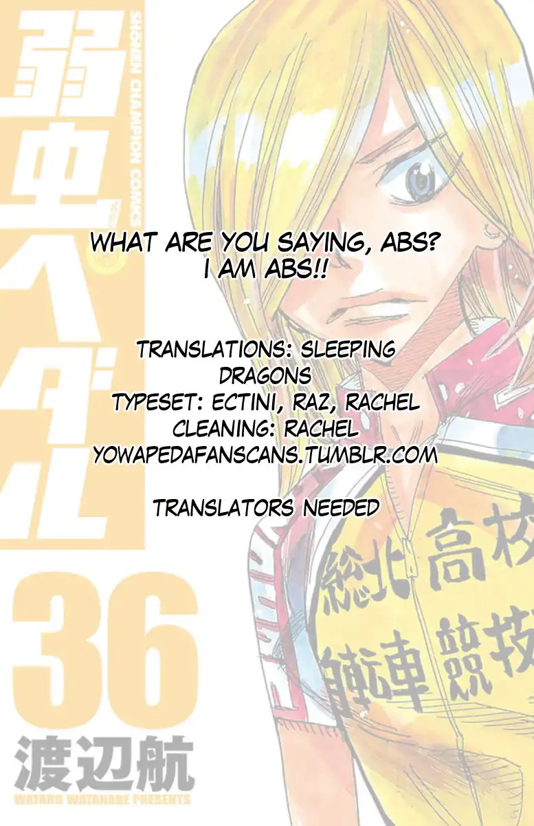 Yowamushi Pedal Chapter 307 19